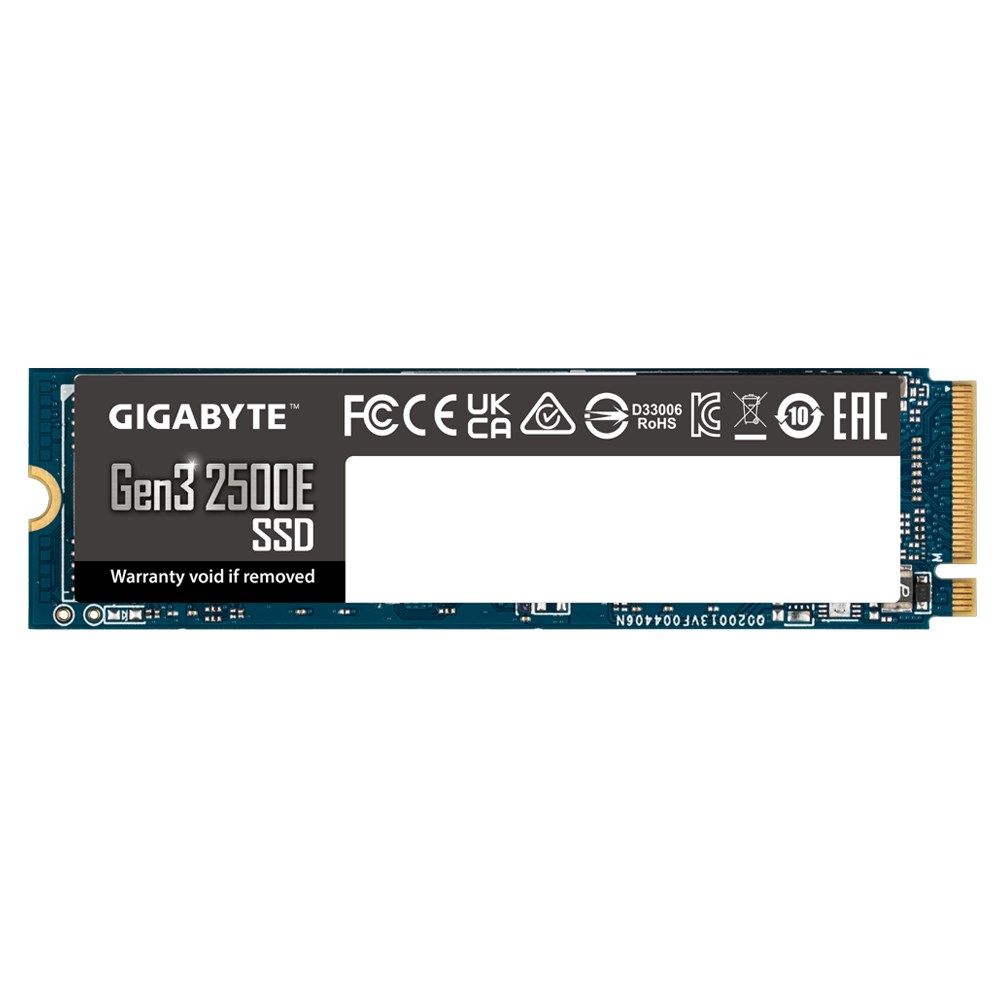 Gigabyte SSD Drive 2 TB M.2 NVMe Gigabyte 2500E Gen3 2400/2000 MB/s