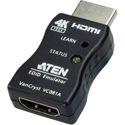 ATEN VC081A - 3840 x 2160 pixels - Black - Plastic - HDMI - 44 mm - 24 mm
