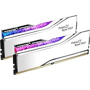 Memorie G.Skill Z5 Royal NEO RGB Silver 64 GB DDR5 6000 MHz CL20, kit 2 x 32 GB, AMD EXPO