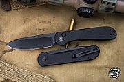 Knife CIVIVI Button Lock Elementum All Black G10