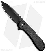 Knife CIVIVI Button Lock Elementum All Black G10
