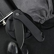 Knife CIVIVI Button Lock Elementum All Black G10