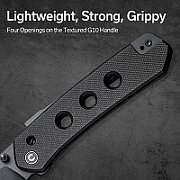 Knife CIVIVI Vision FG G10 All Black C22036-1