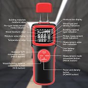 Moisture Meter  Construction Moisture Meter 2-in-1