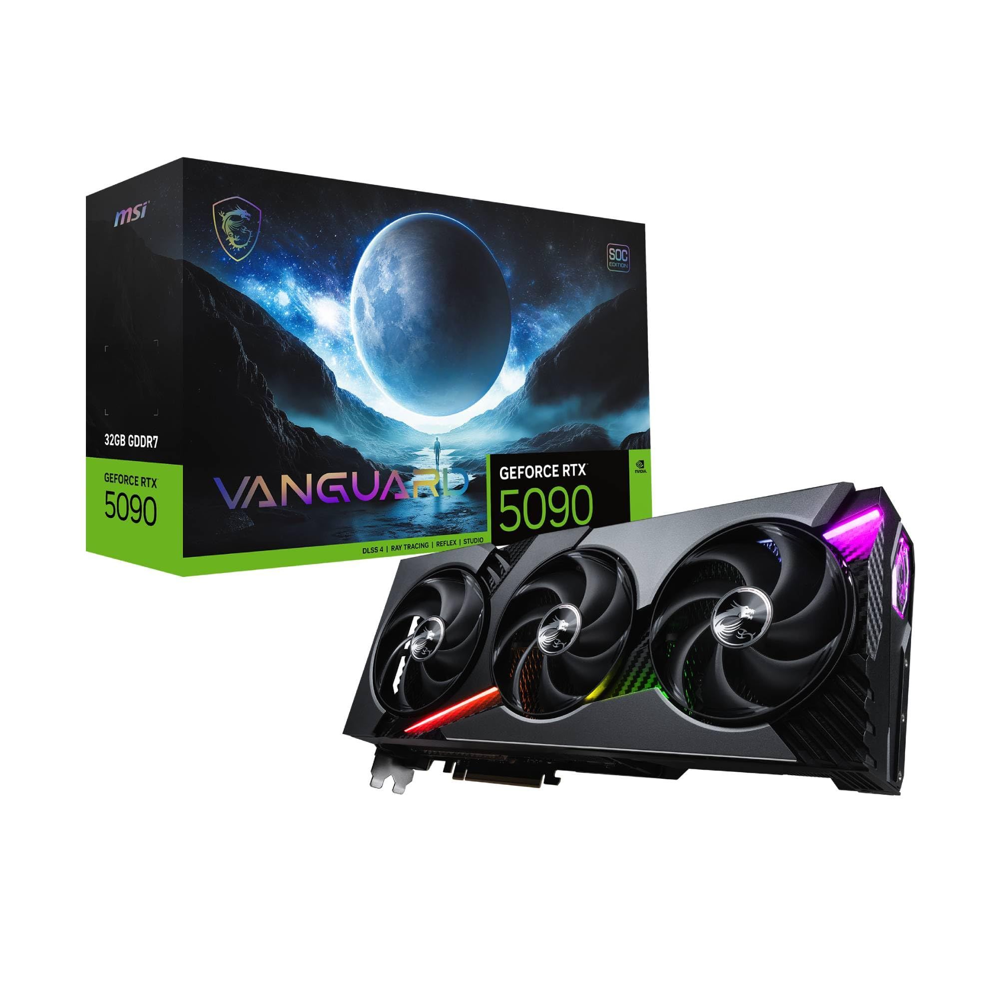 Karta graf. MSI RTX 5090 32G VANGUARD SOC