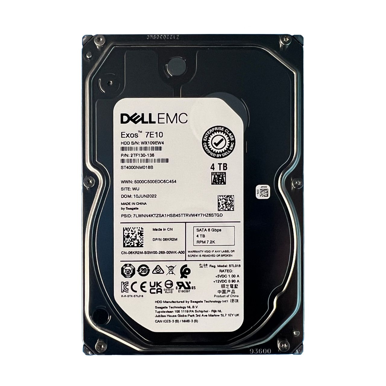HDD server Dell Exos 7E10 (Seagate) 4 TB 3.5