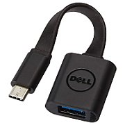 DELL DBQBJBC054 USB cable USB 3.2 Gen 1 (3.1 Gen 1) 0.132 m USB C USB A Black