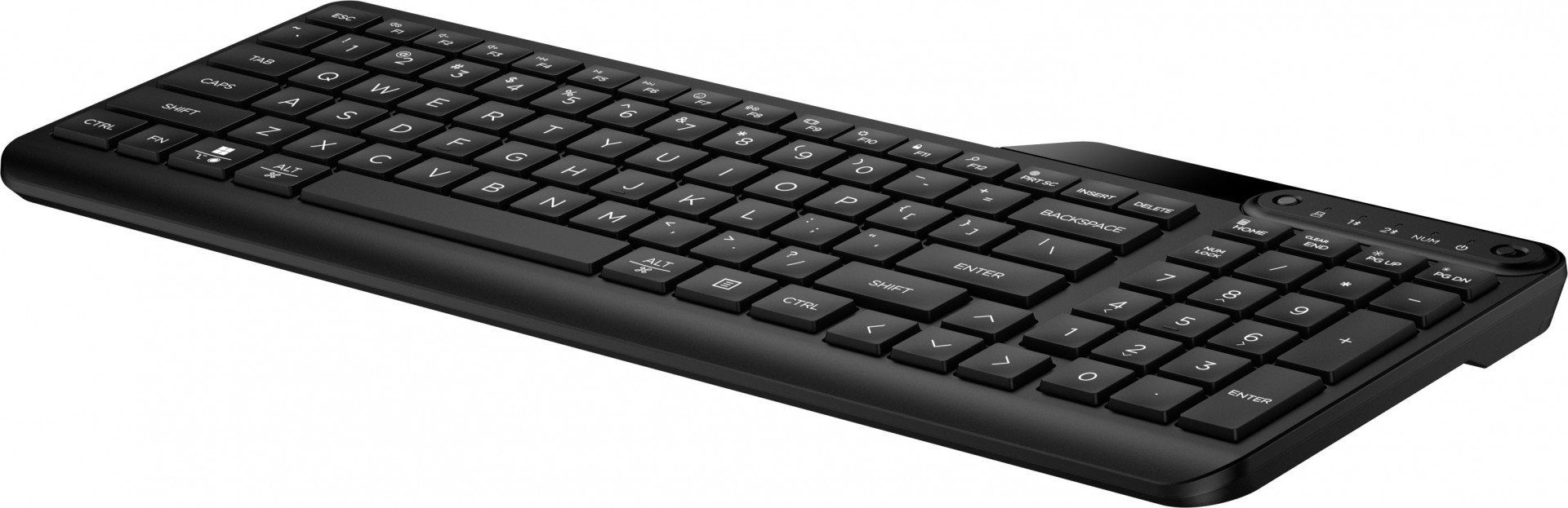 Tastatură wireless HP 475 dual mode - receptor USB + Bluetooth - negru QWERTY (7N7B9AA#ABB)