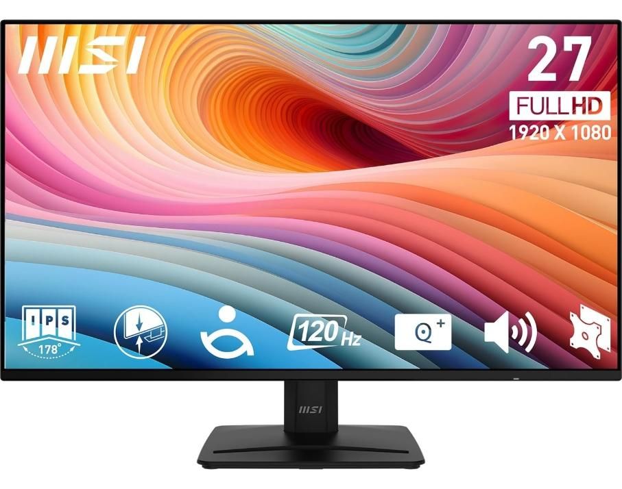 Monitor 27 inch MSI PRO MP271A E2 1920 x 1080 pixeli, 120 Hz