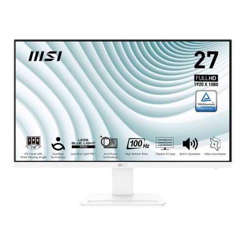 Monitor 27 inch MSI PRO MP273AW 1920 x 1080 pixeli, 100 Hz