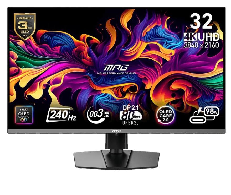 Monitor 31.5 inch MSI MPG 322URX QD-OLED 3840 x 2160, 240 Hz