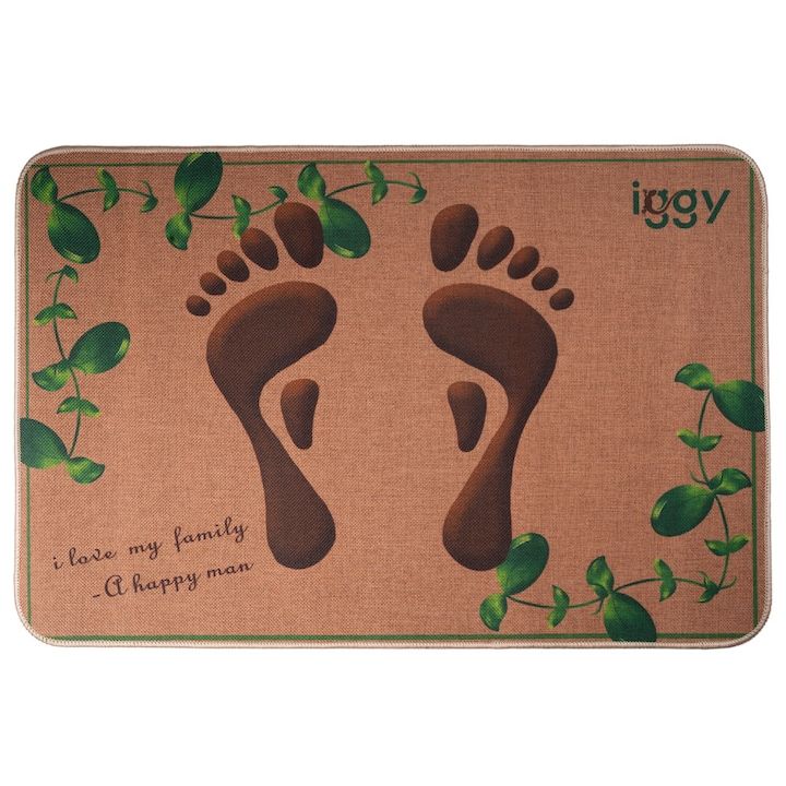 COVOR USA INTRARE Iggy, material cauciuc natural + panza, dimensiune 600 x 400 x 4 mm,  IGCP-FLOOR-DOOR 