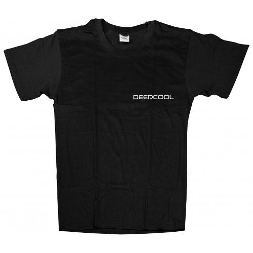 MATERIALE PROMO DeepCool, Tricou, negru, marimea L,  DC-T-Shirt Logo L BK 