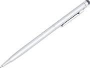 TOUCH PEN LOGILINK, pt. tablete si smartphone, varf cu cap de scriere, aluminiu, argintiu,  AA0041   (timbru verde 0.03 lei)