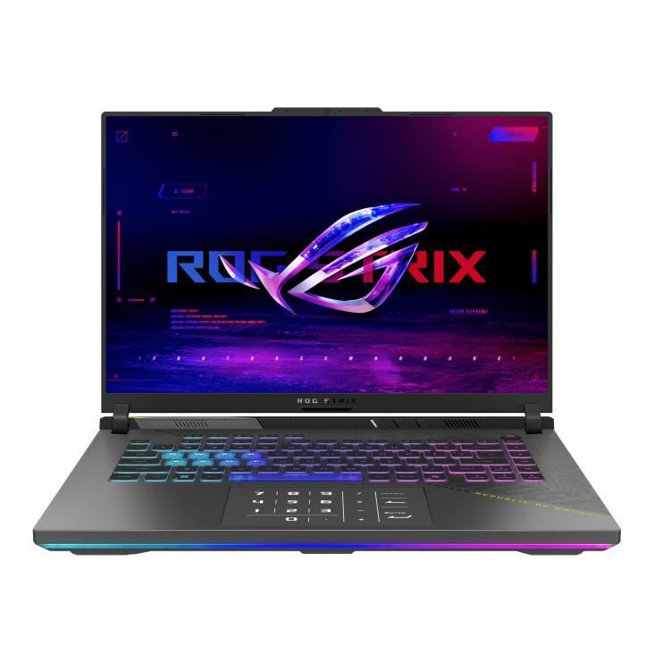 Laptop Asus ROG Strix G16 (2025) G614 G614FR-S5142, 16 inch 2560 x 1600, AMD 9955HX (16 C / 32 T, 2.5 GHz - 5.4 GHz, 16 MB + 64 MB cache), 16 GB DDR5, 1 TB SSD, Nvidia GeForce RTX 5070 Ti, Fara sistem de operare, Gri