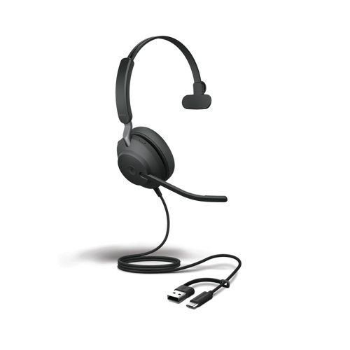 JABRA EVOLVE2 40 SE USB C/A UC/MONO