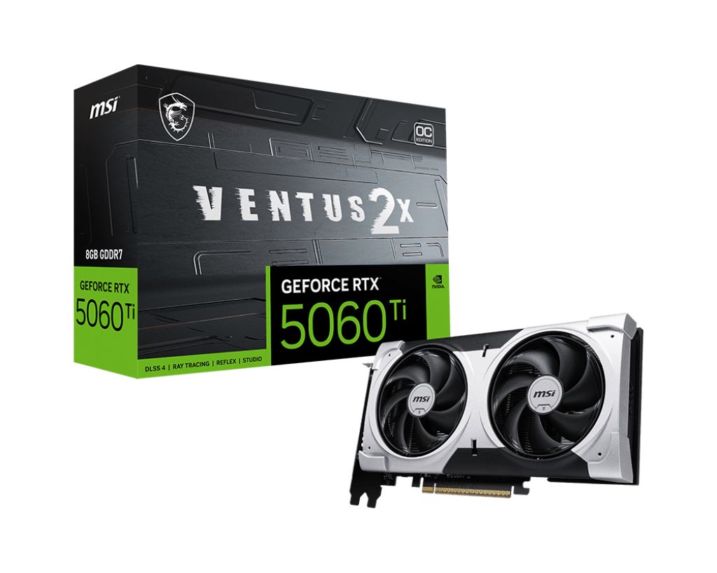 Placa video MSI GeForce RTX 5060 VENTUS 2X OC 8 GB GDDR7 128 bit