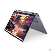 Laptop Lenovo IdeaPad 5 2-in-1 14AKP10 83KT002BRM, 14 inch 1920 x 1200 Touchscreen, AMD AI 7 350 (8 C / 16 T, 2 GHz - 5 GHz, 8 MB + 16 MB cache), 24 GB LPDDR5X, 1 TB SSD, AMD Radeon 860M, Fara sistem de operare, Gri