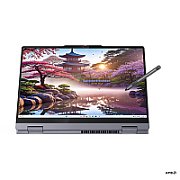 Laptop Lenovo IdeaPad 5 2-in-1 14AKP10 83KT002BRM, 14 inch 1920 x 1200 Touchscreen, AMD AI 7 350 (8 C / 16 T, 2 GHz - 5 GHz, 8 MB + 16 MB cache), 24 GB LPDDR5X, 1 TB SSD, AMD Radeon 860M, Fara sistem de operare, Gri