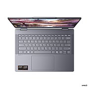 Laptop Lenovo IdeaPad 5 2-in-1 14AKP10 83KT002BRM, 14 inch 1920 x 1200 Touchscreen, AMD AI 7 350 (8 C / 16 T, 2 GHz - 5 GHz, 8 MB + 16 MB cache), 24 GB LPDDR5X, 1 TB SSD, AMD Radeon 860M, Fara sistem de operare, Gri