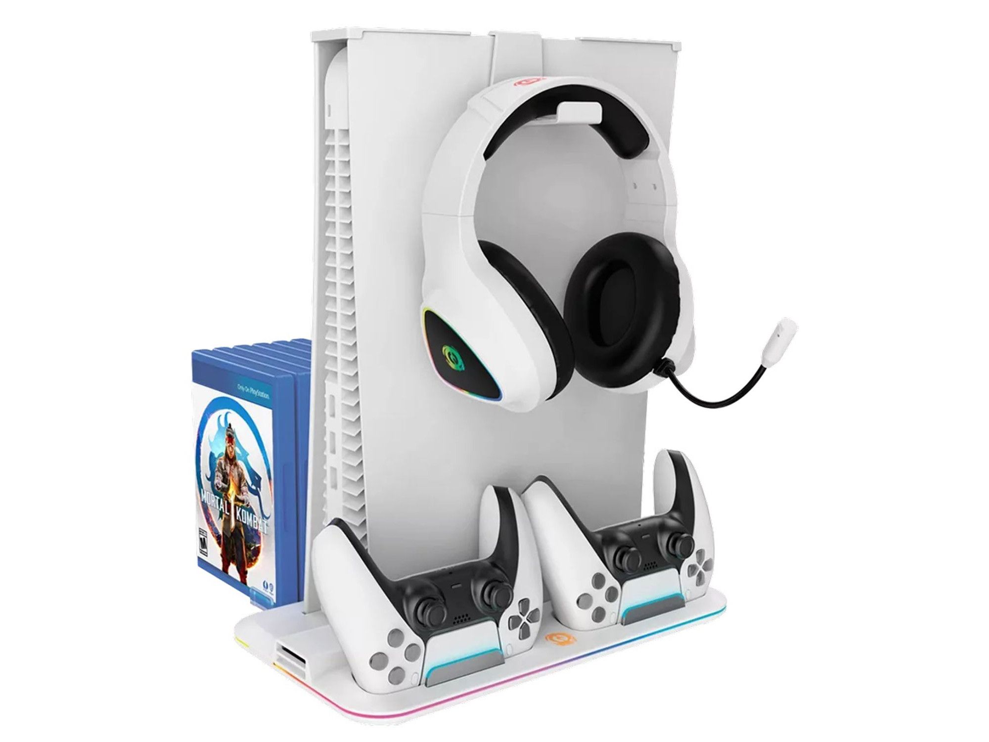 CANYON cooling stand CS-51 RGB PS5 Slim/DE Charge White