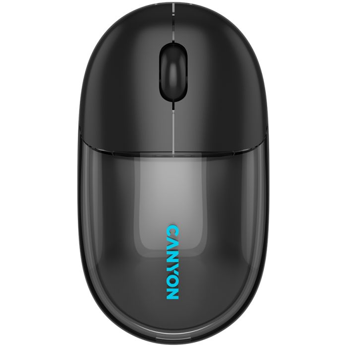 CANYON mouse OnClick 24 BT/ Wireless Transparent/Black