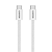 CANYON cable OnWire 60MG C-C 60W Magnet Braided 1m White