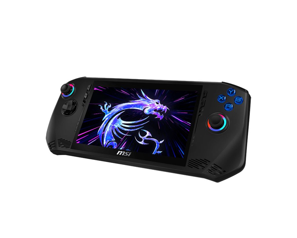 Consola portabila MSI Claw 7 AI+ A2VM, 7  FHD (1920x1080), 120Hz, IPS- Level, Touchscreen, Intel Core Ultra 7 258V, 32GB RAM LPDDR5x-8533, 512GB PCIe GEN4x4 w/o DRAM NVMe, Intel® Arc™ 140V GPU (16GB), 802.11 ax Wi-Fi 6E + Bluetooth v5.3, 2x 2W Speaker, Ports: 2x Thunderbolt™ 4 (DisplayPort™/ Power