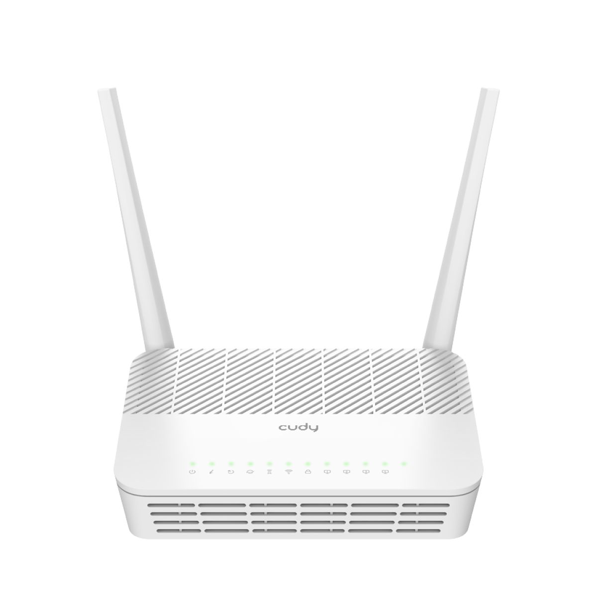 Cudy CUDY AC1200 Wireless Dual Band Gigabit xPON Router, Realtek chipset, GPON/EPON,  867Mbps at 5GHz + 300Mbps at 2.4GHz, 802.11ac/a/b/g/n, 1 PON Port, 4 Gigabit RJ45 port, Power ON/OFF Button,WPS Button,WiFi Button, Reset button,TR069/TR098/TR111/TR181, EasyMesh, OMCI