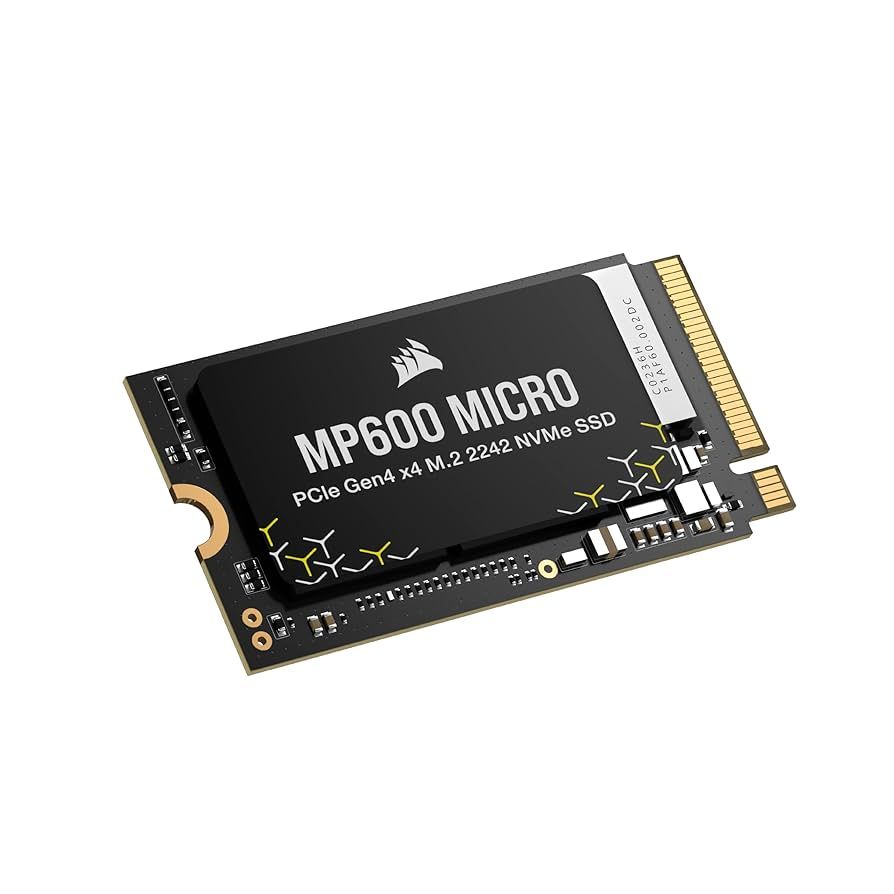 CORSAIR Corsair MP600 MICRO 1TB Gen4 PCIe x4 NVMe M.2 2242 SSD