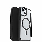 OB REACT FOLIO APPLE IPHONE/15/14/13 BLACK CRYST-CLEAR/BLACK