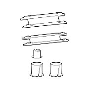 ACCESSORY UNIVERSAL PLASTICS/REPLACEMENT KIT LX PRO ESW