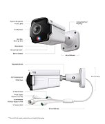 VIGI 8MP OUTDOOR NETWORK CAMERA/IR PANORAMIC BULLET