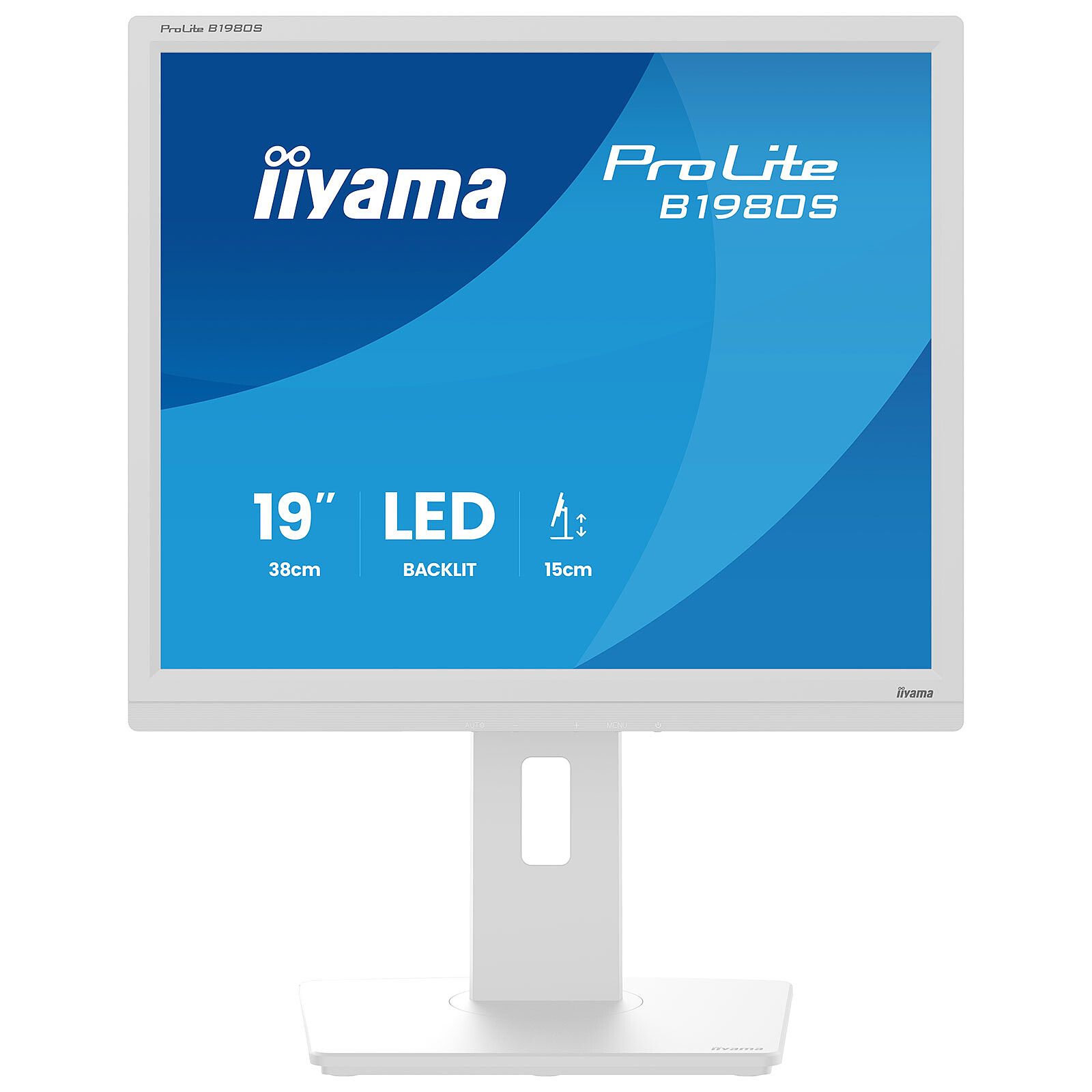 IIYAMA B1980S-W1 19IN 5:4 BUSINESS/250CD/M 1000:1 1XDISPLAYPORT 1XH