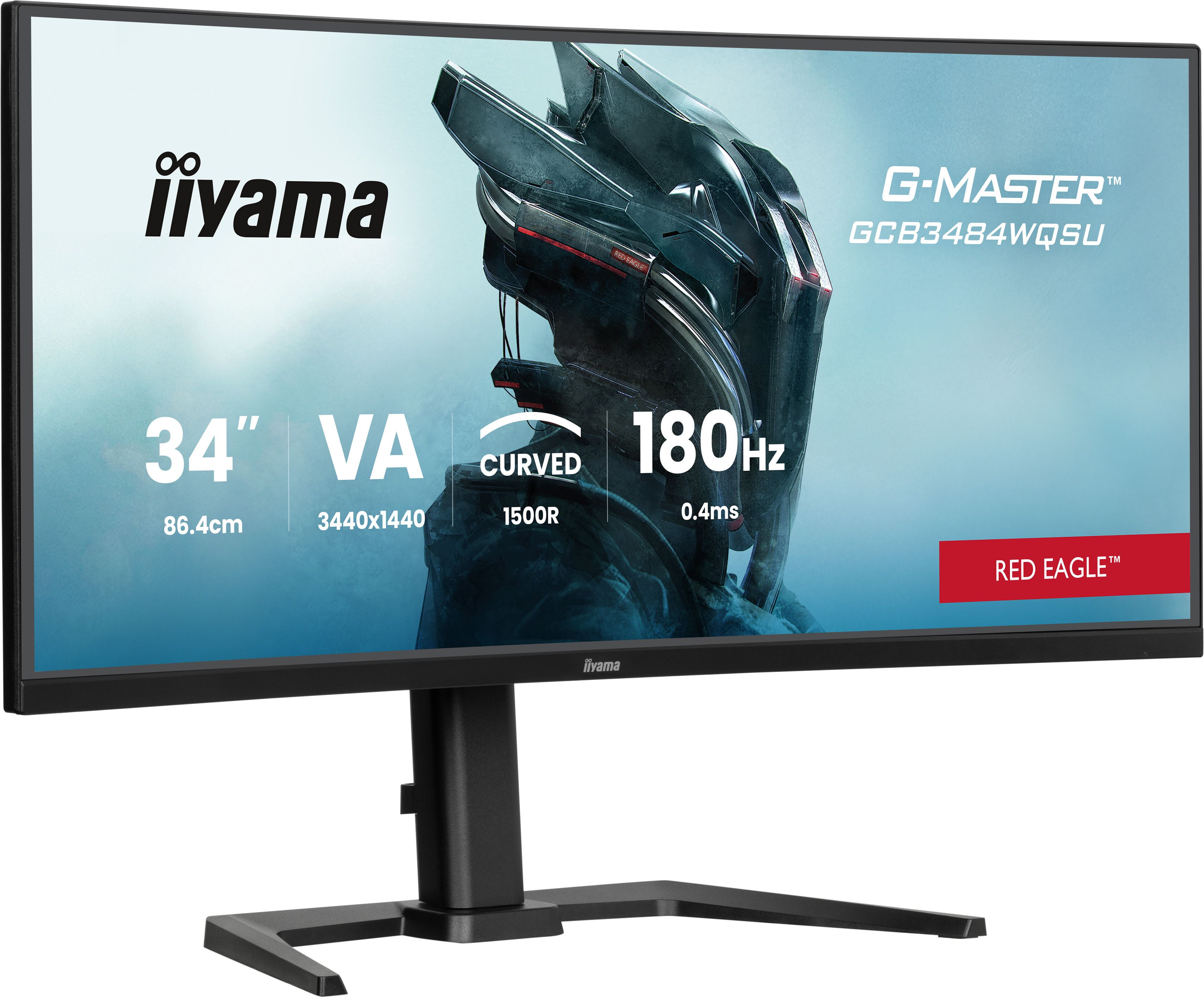 Monitor 34 inch Gigabyte GCB3484WQSU-B1 3440 x 1440, 180 Hz
