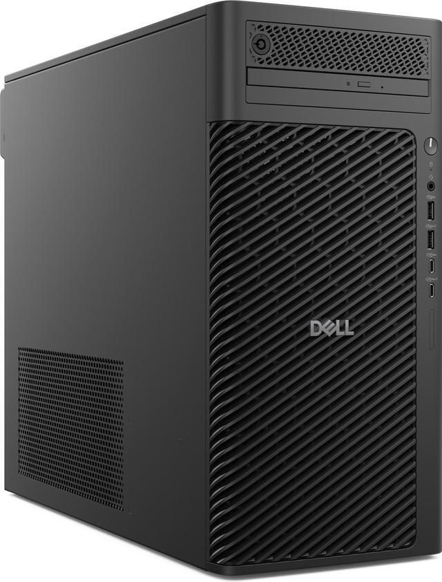 Desktop PC Dell Pro Tower, Intel 235 (14 C / 14 T, 2.9 GHz - 5 GHz), 16 GB RAM, 512 GB SSD, DVD±RW, Intel Graphics, 180 W, Windows 11 Pro