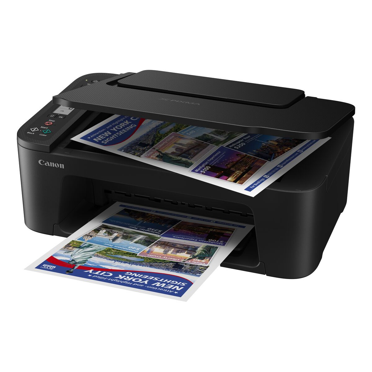 RESIGILAT: Imprimanta multifunctionala inkjet color Canon TS3750i, A4, USB 2.0, Wi-Fi, 7.7 ppm