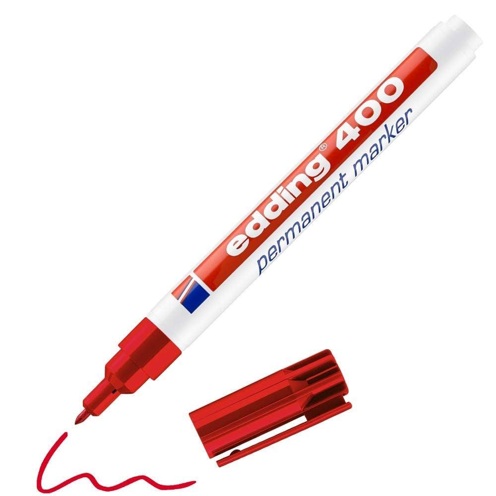 Edding 400 Perm Marker Red (4-400002) (4400002)