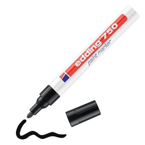 Edding 750 Paint Marker Black Schwarz (4-750001) (4750001)