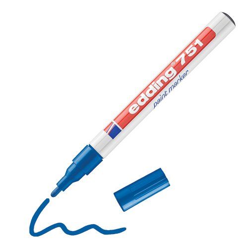 Edding 751 Paint Marker Blue (4-751003) (4751003)