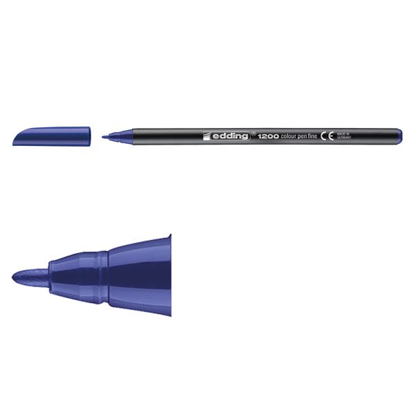 Edding Color Pen 1200 Blue (4-1200003) (41200003)