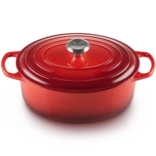 Le Creuset Signature Roaster oval 40cm cherry red (21178400602430)