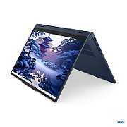 Laptop Lenovo IdeaPad 5 2-in-1 14IAL10 83KR0028RM, 14 inch 1920 x 1200 Touchscreen, Intel 255H (16 C / 26 T, 2.5 GHz - 5.1 GHz, 24 MB cache, 28 W), 24 GB LPDDR5X, 1 TB SSD, Intel Arc 140T, Fara sistem de operare, Cosmic Blue