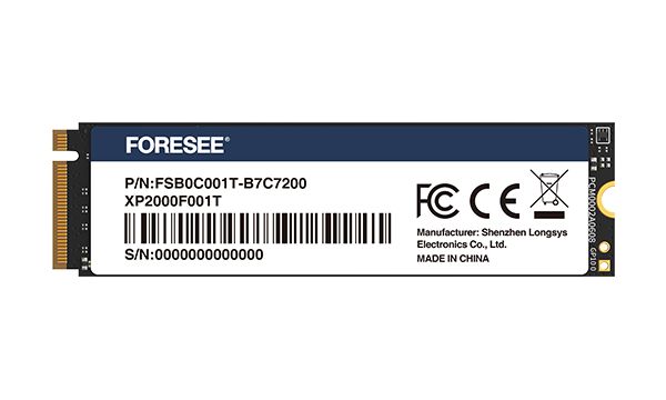 FORESEE SSD M.2 (2280) 1TB FORESEE XP2000 (NVMe)