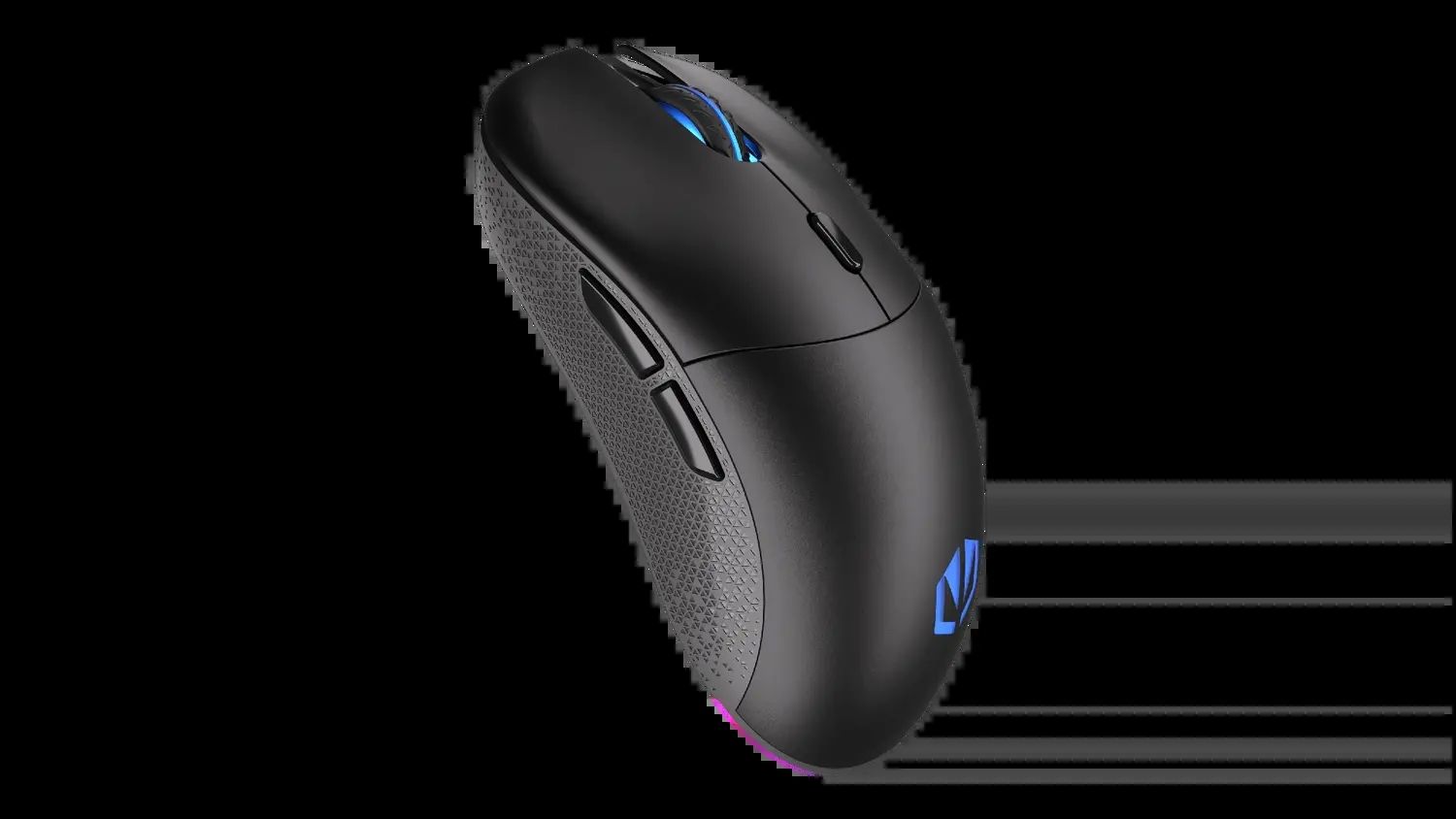 Gem Plus Wireless, 26000 dpi, 74 g, Negru