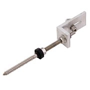 Metal roof with wooden beam L feet + Hanger Bolts Kits