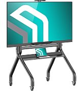 ONKRON Mobile TV stand with bracket 60 -120  Screens up to 150 kg, Black