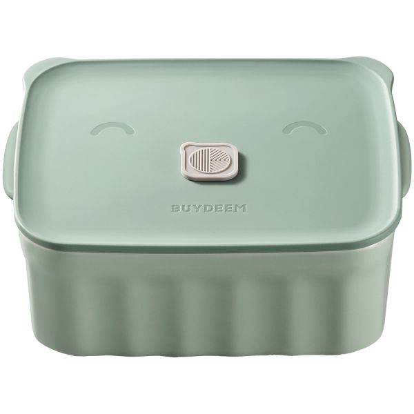 BUYDEEM Bento Lunch Box 810 ml, model CT1006, color Cozy Greenish