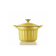 BUYDEEM Enameled Cast Iron Dutch Oven, model CP541, color Mellow Yellow