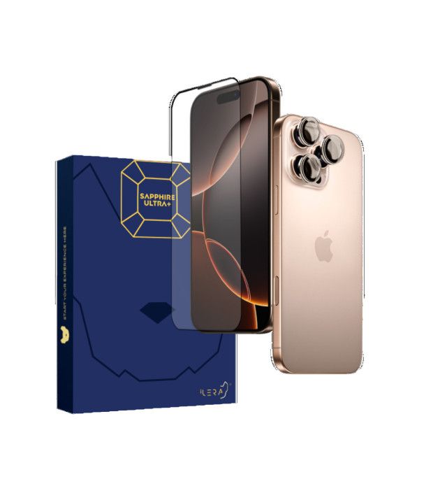 iLera Premium Sapphire Ultra + Corning Glass for iPhone 16 | 15